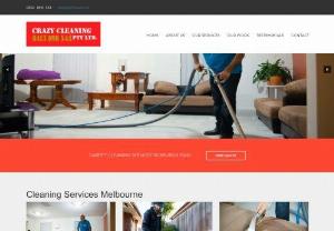 Carpet steam cleaning Melbourne - Crazy Cleaning company engaged to offer high quality carpet cleaning services includes steam cleaning,  upholstery,  tile and grout cleaning in and around Melbourne.