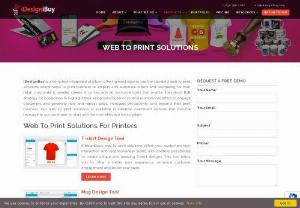 Web To Print Software Solutions | Web2Print Design tool - At Idesignibuy,  we will be designing and developing custom online product tools for various industries with a wide range of web-to-print solutions to sell many custom products.