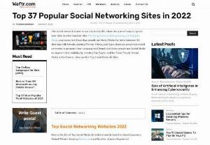 Top 25+ Popular Social Networking Sites - 2016 - Here are the Top 25+ Social Networks you should know!