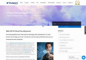 Web API and Cloud Development - We are a Travel Web & mobile application development company,  we help you to integrate API\'s into your application and host to cloud server. The server is a Web API platform. It utilizes various Web APIs. According to these Web APIs,  it provides a value-added Price Comparison. The front end consumes the Price Comparison and Coupons Web API without knowing all other Web APIs.