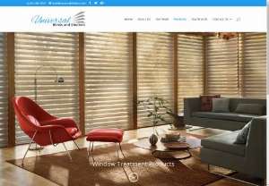Blinds and Window Treatments - We offer a wide selection of window treatment products to fit your home or business. Call our South Florida blind and shutter specialists at 954-486-7875 for your free in-home estimate today!