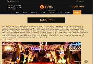 Banquet Hall in Jammu | Banquet and Marriage Hall in Jammu - Hotel 17 Miles give you exceptional Banquet Service with a smile. Be it a wedding,  Cocktail Party,  Official Event,  a House Warming or a Birthday party.