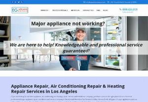 Appliance Repair Service in Los Angeles - We offer professional residential and commercial appliance repair,  air conditioning repair and heating/furnace repair services in San Fernando Valley and Greater Los Angeles area. We are licensed,  bonded and insured. Call us now at (818) 633-2178