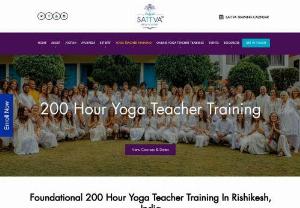 Yoga teachers training in Rrishikesh,  India - Sattva Yoga Academy (SYA) is a best yoga institute in Rishikesh offers 300 hour and 200 hour yoga teacher training with modern amenities and yogic lifestyle. This yoga school offers yoga meditation and tantra yoga with learning environment with master level spiritual yoga gurus in Rishikesh,  India.