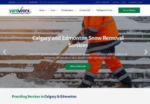Yardworx - Yardworx provides year-round outdoor services including snow removal services,  landscaping,  lawn care and lawn maintenance for commercial and residential properties in Calgary,  Alberta.