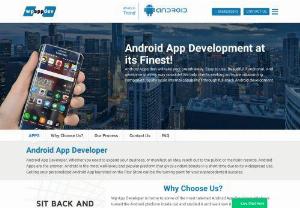 Android Developers just one click away - We are expert in Android App development and now we are offering our services in UK. You can take advantage of our quality services while seating in UK as well. To hire us is as simple as you drink coffee,  click the link and fill the form. Our experts will be happy to give you pre- development consultancy.