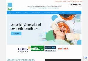 Cosmetic Dentistry Greensborough. - At Greensborough Plaza Dental you will find a stylish,  modern,  and up to date practice conveniently located within the Greensborough Plaza Shopping centre on level 4 next to centre management. We are easily accessible by car,  taxi,  buses- Dyson (513,518,517,520) and Smartbus (901,902) and trains with the Greensborough train station within close walking distance. Once inside the shopping centre we have both a lift or stair access to our surgery front door. Upon arrival you will be greeted by 