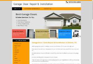 Garage Door Repair DeSoto, TX * Lowest Prices (972) 954-2855 - For a trusted 24 hour DeSoto, TX Garage Door Repair Company, call us at (972) 954-2855. We are an experienced Local and Mobile Garage Door Repair company at DeSoto, TX & our tech get to you ASAP!