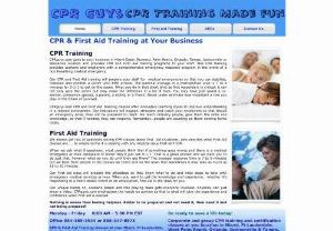 CPR Training class in Jacksonville - We offers CPR Training in Jacksonville companies and their professionals offer good CPR training to the individuals and other groups to help them fight the situation well.
