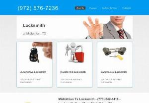 Midlothian Tx Locksmith - Midlothian Tx Locksmith - (773) 649-4416 - Locksmith Near Me in Midlothian,  TX Welcome to Midlothian Tx Locksmith Website - it doesn\'t matter what type of service you are looking for - we promise the best one!