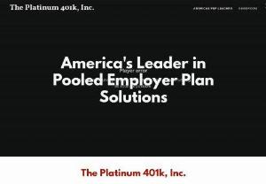Retirement Plan Consultants - Retirement Plan Consultants provided by The Platinum 401k is focused exclusively on providing retirement plans of all types to organizations of all sizes.