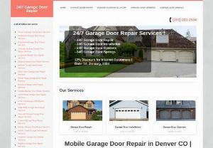 Garage Door Repair In Denver CO - Garage Door Repair In Denver CO - 24 Hr Garage Door Repair Services At Denver - (303) 223-2634 Is the garage door stuck up or down and youre stuck? Do not try to correct this by yourself because this might make matters even worse.