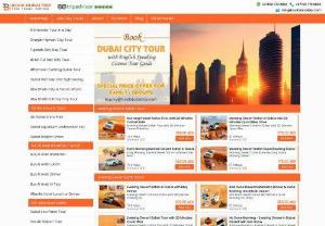 Best Desert Safari Tour in Dubai at AED 150 - We Offer Dubai City Tour,  Dubai Desert Safari,  Holiday Tours,  Dhow Cruise Dubai,  Burj Al Arab and Sea Adventure Tours at affordable Prices.