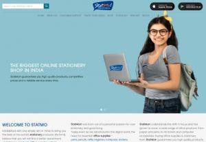 Online Stationery Store - StatMo offers widest assortment of stationery products,  Office supplies,  school stationery & books and art & craft products under one roof