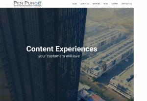 Best Content Writing Service - Pen Pundit is the best Content Writing Agency who creates good quality,  unique,  user friendly and engaging content which will help you.