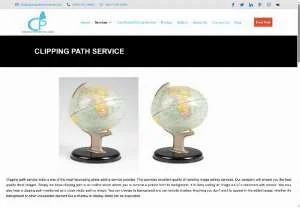 Screenshot of Clipping Path Service for Image Editing