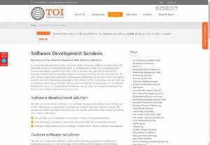 Software developers - Top Outsourcing India provides Best Offshore and Custom development and Developers services,  IT Outsourcing services,  Mobile software development services in India & WorldWide. We also provide software application and custom design development services with affordable price rate.
