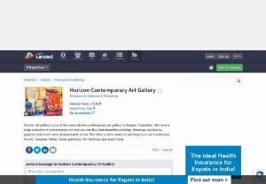 Horizon Contemporary Art Gallery in Udaipur - Horizon contemporary art gallery is a best art gallery in Udaipur and you can find here a large collection of beautiful paintings,  drawings,  sculptures,  graphics and much more.