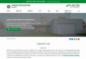 Garage Door Repair Lakeway - Garage Door Repair Lakeway is a residential contractor and known for its efficiency in Texas. With expert technicians,  problems are solved fast. It offers fast emergency repair and great opener installation and service. Phone no: 512-621-7765