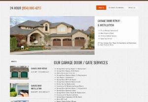 Hollywood FL Garagedoors - GARAGE DOOR / GATE REPAIR & INSTALLATION IN 9th St,  Hollywood,  FL,  33004. Call us (954) 800-6217. Need a garage door installation / repair services around Hollywood,  FL? You are in the right place!