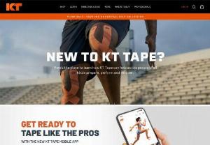 What is KT Tape? - KT TAPE is an elastic sports and fitness tape designed for muscle, ligament and tendon pain relief and support.