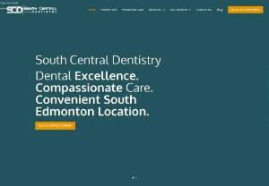 Dentist Edmonton AB - Dr. Caouette and his staff of dental professionals at South Central Dentistry share a common goal - to provide amazing dental experiences that exceed patient expectations. The practice operates on a core philosophy that whole-body wellness begins with a healthy mouth. Using leading edge technologies,  a broad base of clinical background,  and a compassionate touch,  the team helps patients of all ages achieve confident smiles. With a full range of general dentistry services,  including tooth rep