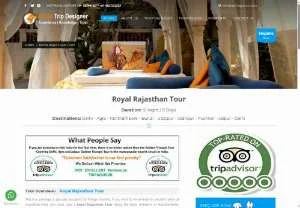Screenshot of Royal Rajasthan Tour