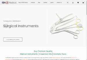 ISAHA Medical | Quality Assured-Surgical/Medical Instruments - ISAHA Medical - The quality of our products is ensured by effective use of Statistical Techniques.