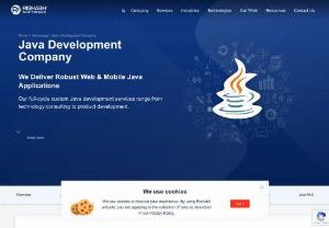 Building Web Services With Java To Get Faster ROI - Want to get high ROI with low investment? Rishabh Software is an Oracle Certified partner that has qualified team of Java developers that will help to achieve your business goals with one stop web solutions.