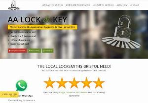 AA Lock and Key | Mobile Locksmith Service Bristol - 24 hour emergency locksmiths covering all Bristol BS post codes. MLA approved locksmiths with over 10 years experience. Large stock levels and a business built on reputation.