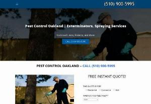Pest Control Oakland - Pest Control Oakland 453 65th St Oakland,  CA 94609 (510) 900-5995