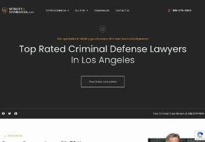 Criminal Defense Attorney Los Angeles - With over 70 years of combined California criminal law experience,  Los Angeles criminal defense attorneys Paul Takakjian & Stephen Sitkoff are widely regarded as two of the top criminal lawyers in Los Angeles. Being prosecuted for a criminal offense is a stressful experience as you face numerous potential life altering uncertainties. Therefore,  it is vital that you seek legal defense representation from an experienced criminal defense attorney with a track record of success.