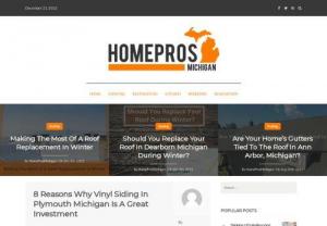 Michigan Home Pros - For the best home improvement blog in Michigan,  visit Michigan Home Pros. We strive provide you with the most useful information for every room in the house and for many outside areas as well. It is our goal to be the #1 home improvement blog in Michigan. If you are looking for a home improvement contractor in Michigan,  or you simply need remodeling ideas,  we can help you. Visit us today!