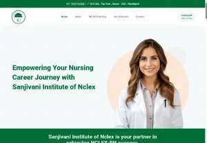 Screenshot of NCLEX Coaching Chandigarh