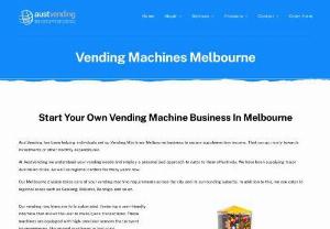 Vending Machine Business For Sale Melbourne - Austvending - Want to make a meaningful investment in a promising venture? Comb through all the available options of vending machine business for sale in Melbourne with our aid. We will assist you with making strides towards a financially secure future. We are Austvending that is the most acknowledged supplier of vending machines in Melbourne. We help you transform your idea into a profitable venture.