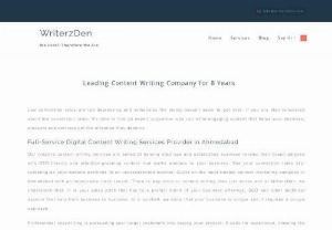 WriterzDen - WriterzDen is a sought after digital marketing and content writing services provider company offering quality content development solutions. Website content,  blogs,  articles,  product descriptions,  SEO content writing services and lot more is offered.