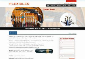 Rubber Hose Pipe Manufacturers in North India - Flexibles is one of the best manufacturers and suppliers of rubber hose pipes and hydraulic hose pipe at affordable prices and deals in Faridabad Delhi