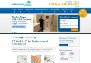 Walk in bathtub phoenix - Walk in bathtubs are gaining so much popularity because of it features such as fully adjustable and relaxing spa system with built-in massaging air jets designed to help the body release tension and improve circulation. You can easily find walk in bathtub phoenix professionals to install the tub in your home according to your bathroom space.
