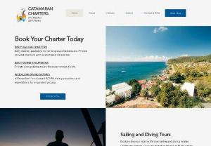 Rent Catamaran - Charter Caribbean Islands, St. Maarten - Rent Catamaran - Charter Caribbean Islands. Day Charter St. Maarten. Sailing vacations, diving vacations, boat rent. PADI Instructor. 