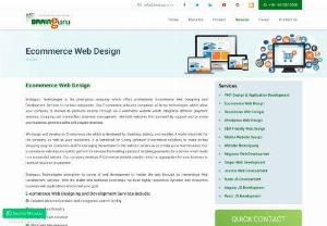 Ecommerce Web Designing Services | Ecommerce Web Development Services - Get empower your online business with our services,  We\'re the leading e-Commerce as well as web designing and development service provider in India.