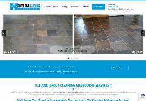Total Tile Cleaning Melbourne - Want to the refurbish your bathroom or kitchen tiles? Then,  Tile Cleaning Melbourne service offered by Total Tile Cleaning Melbourne is the perfect choice for you to make your tile look fresh,  clean and bright again.