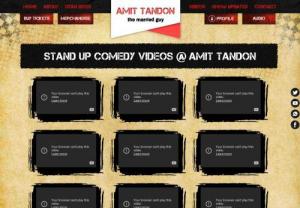 Best Stand Up Comedy Online Videos in Mumbai,  Chandigarh - Experience and Get Involved with Amit Tandon in the business of fun. Enjoy best stand up comedy videos in Chandigarh and Mumbai.