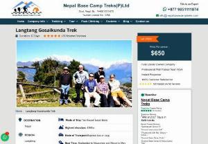 Where is Langtang Gosaikunda Trek? - Langtang & Holy Gosainkund trekking,  a wonderful and picturesque adventure with Nepal Base Camp Trek.