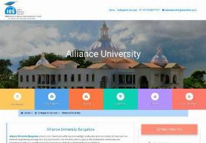 Alliance University | Alliance University Bangalore Reviews- IES - Looking Admission For BBA In Alliance University Bangalore? IES Helps Students In Admission In Alliance University Bangalore. Call +91-9743277777