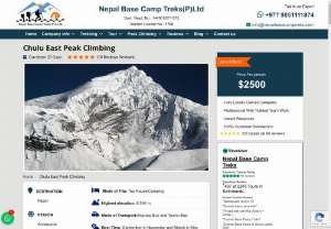 Chulu East Peak Climbing – Chulu Far East Peak Climbing in Nepal - The summit ridge north-west goes from the top of the east face by a chain of small summits to the Chulu East Peak Climbing then it's all guts & glory.