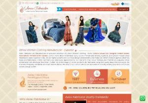 Aarav Fabricator - Aarav Fabricator are Manufacturer,  Exporter and Supplier of exclusive collection of Kurtis,  Salwar Suit,  Designer Cotton Sarees,  Hand Block Printed Cotton Sarees,  Cotton Hand Block Unstitched Suits,  Cotton Printed Bed Sheets,  Cushions and Cotton Printed Dress Materials in Jaipur Rajasthan India.