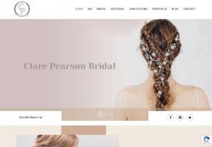 Hair and Makeup Artist Clare Pearson | Wedding and Bridal Makeup - Professional Hair and makeup artist in Scotland. Clare is a Freelance makeup artist offering best bridal makeup and wedding hair services. Oban-Glasgow London Leeds Scotland UK.