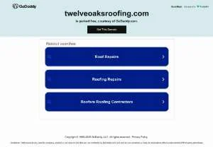 Screenshot of Twelve Oaks Roofing
