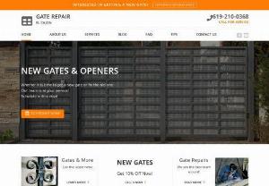 Gates Repair Co El Cajon - For the best gate service in California,  trust the gate repair of El Cajon gate contractor. Super with 24/7 emergency service. Effective with maintenance service. Phone no: 619-210-0368
