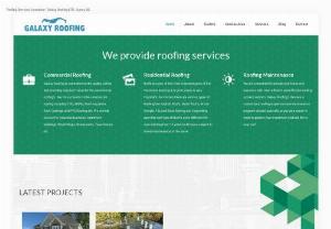 Roofing Services - Galaxy Roofing - Galaxy Roofing committed in roofing services by maintaining quality and user satisfaction on priority.